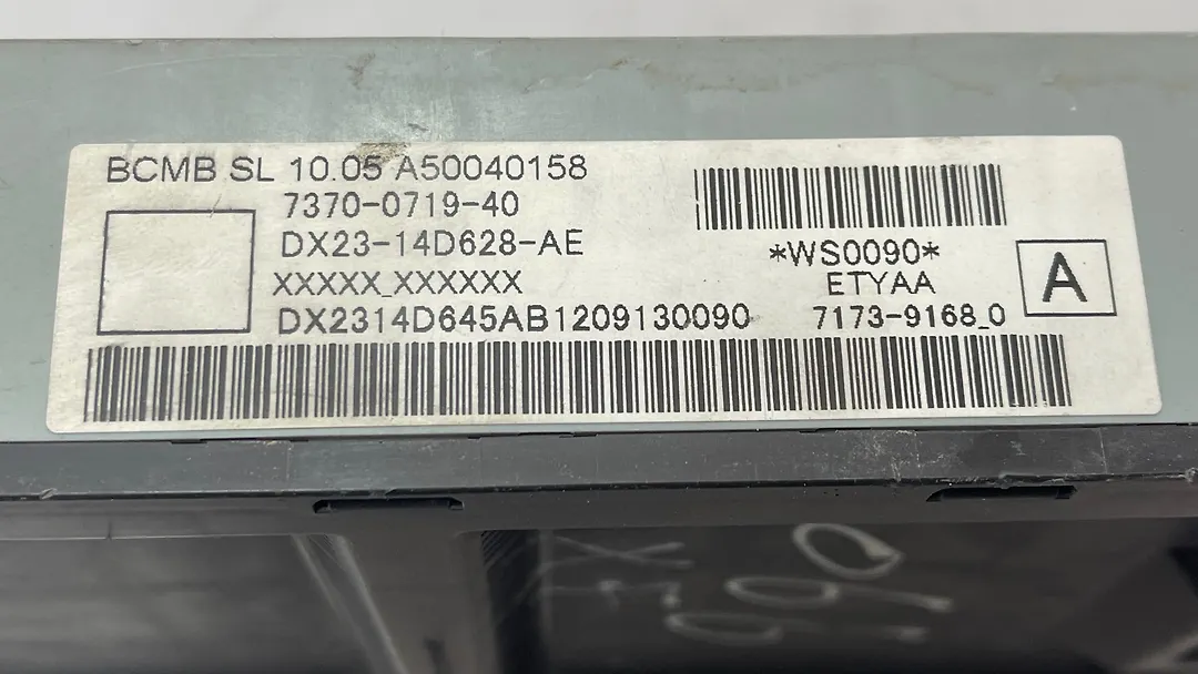 Rear Fuse Box - 2013 Jaguar XF