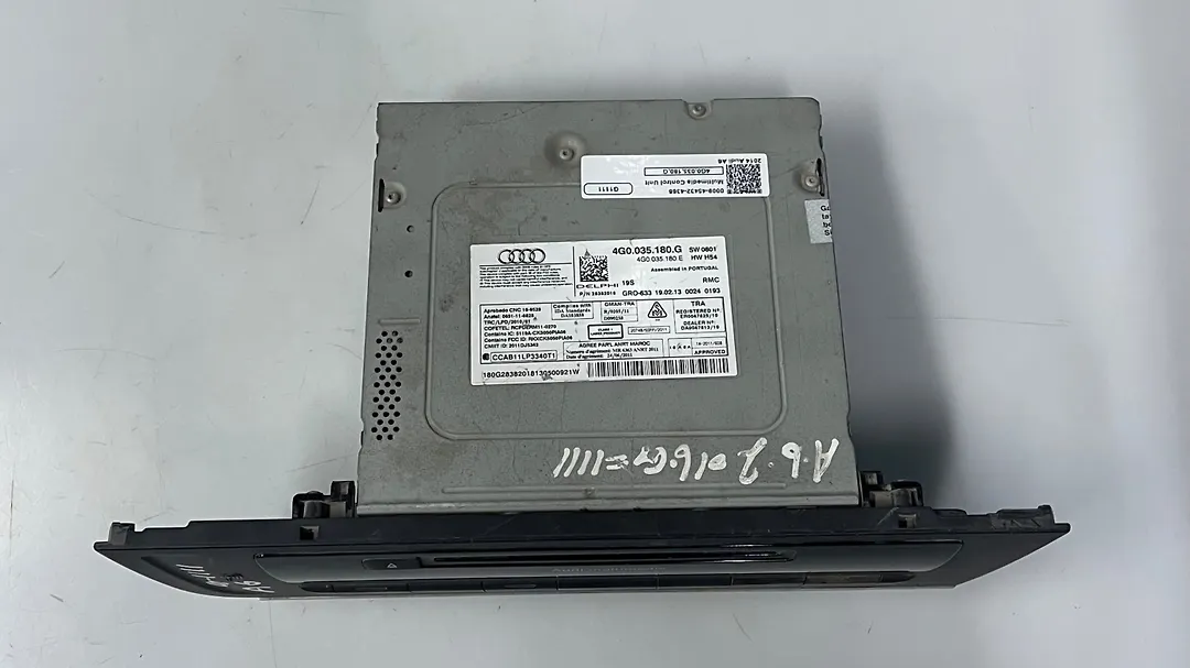 Multimedia Control Unit - 2014 Audi A6