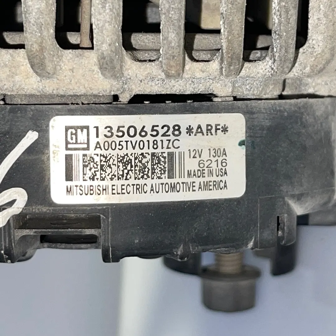 Alternator - 2016 Chevrolet Malibu