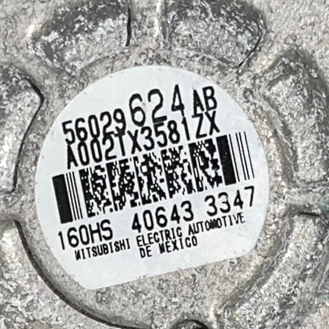 Alternator - 2018 Jeep Compass 
