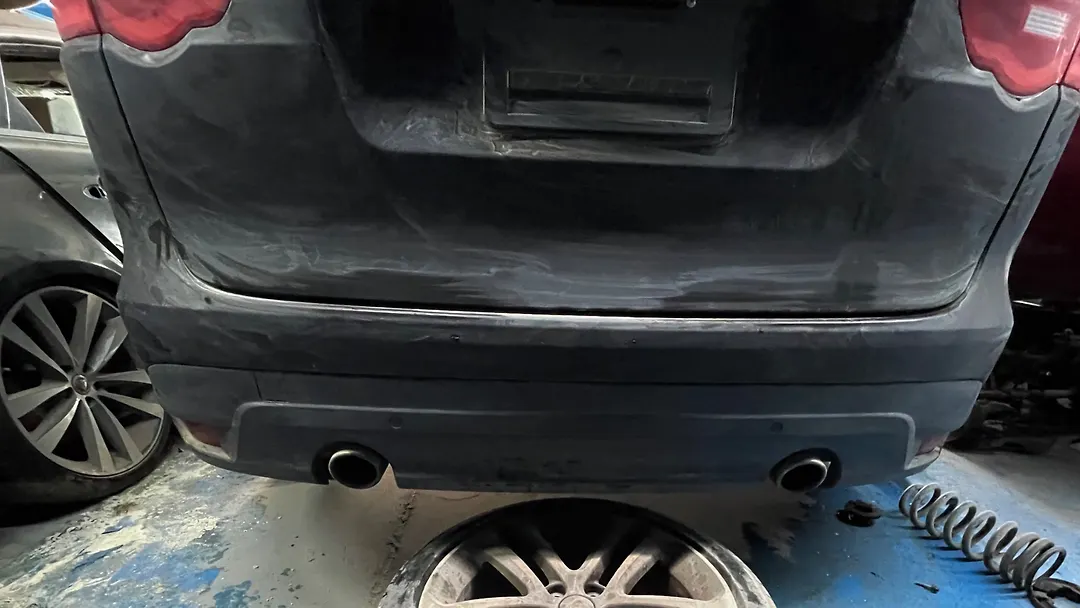 Rear Bumper - 2017 Jaguar F-Pace