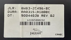 Parking Brake Control Module - 2013 Jaguar XJ