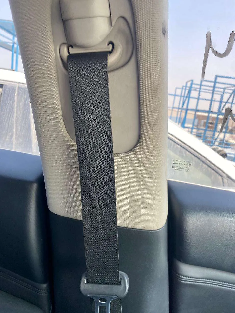 seat belt (LHF) - 2015 Infiniti QX60