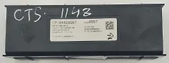 Climate Control module - 2018 Cadillac CTS Luxury (AWD)