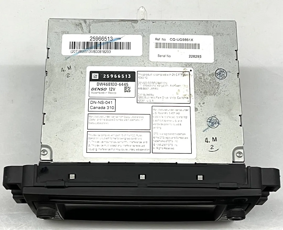Audio equipment radio - 2010 Chevrolet Avalanche