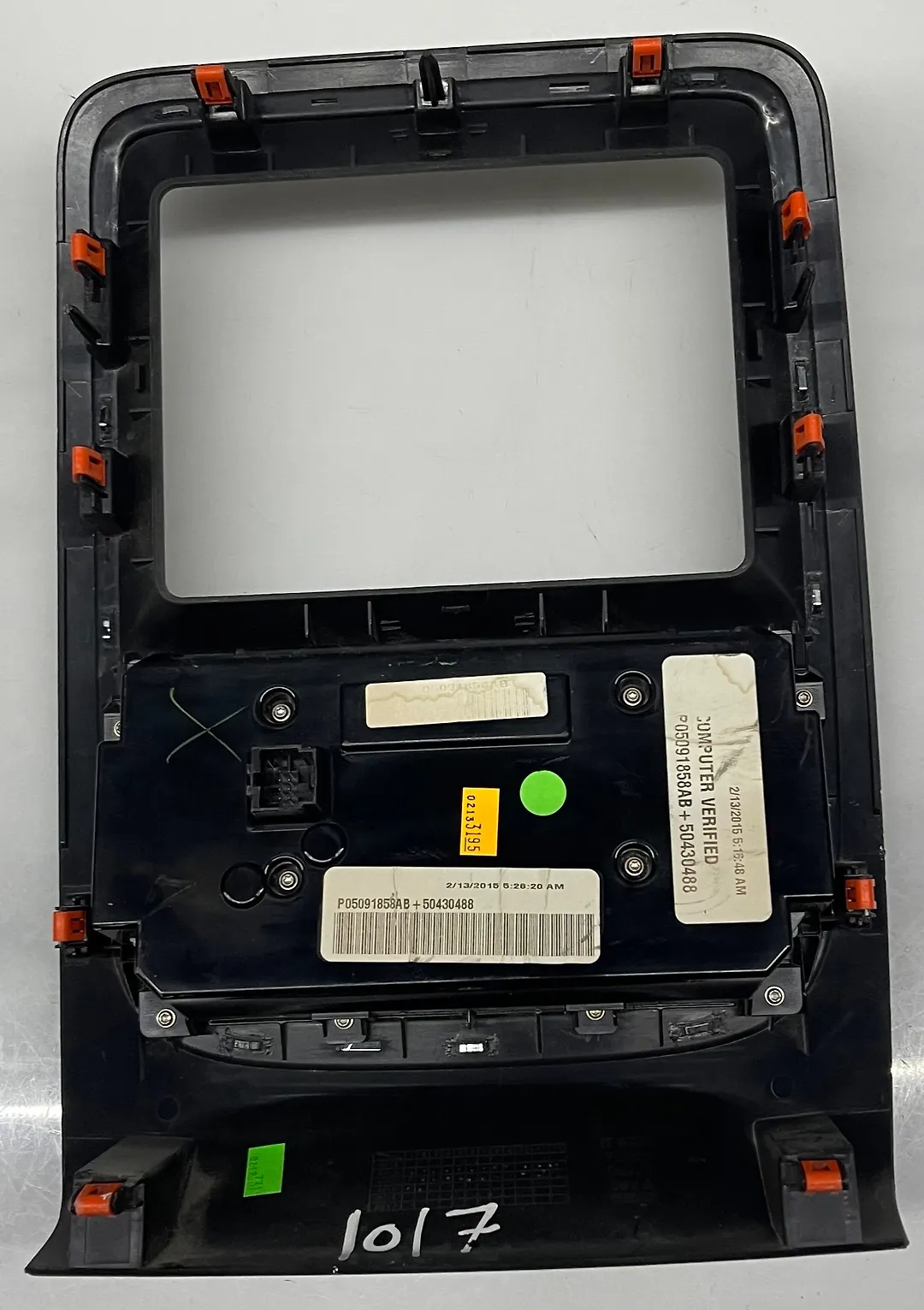 A/C Heater Climate Control Switch - 2015 Dodge Durango