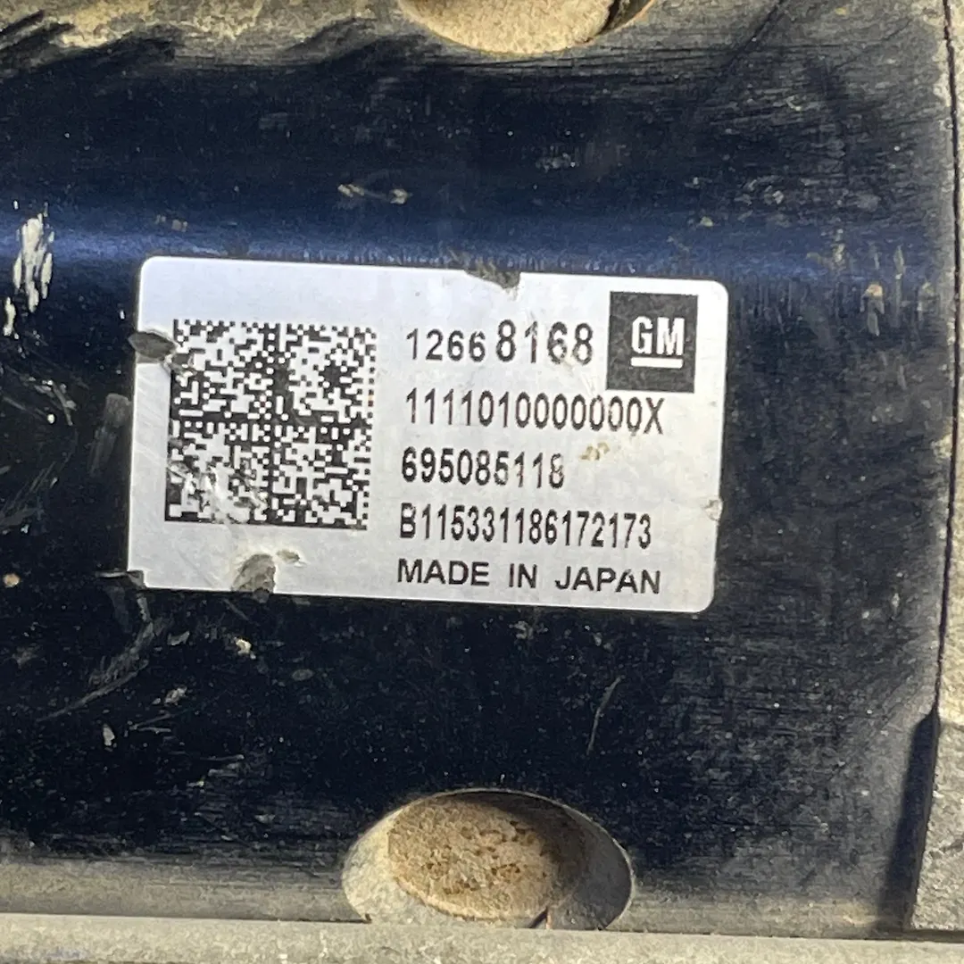Starter Motor - 2016 Chevrolet Cruze LS