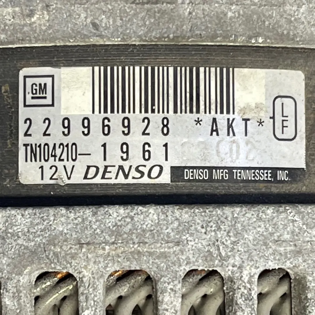 Alternator - 2014 Cadillac ATS Luxury