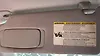 Sun visor - 2010 Toyota Tundra