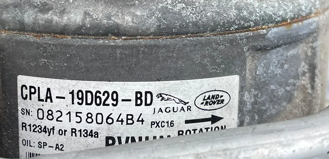 AC Compressor - 2013 Jaguar XF