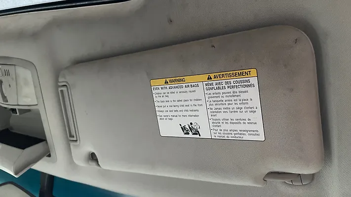 Sun visor - 2013 Infiniti QX56