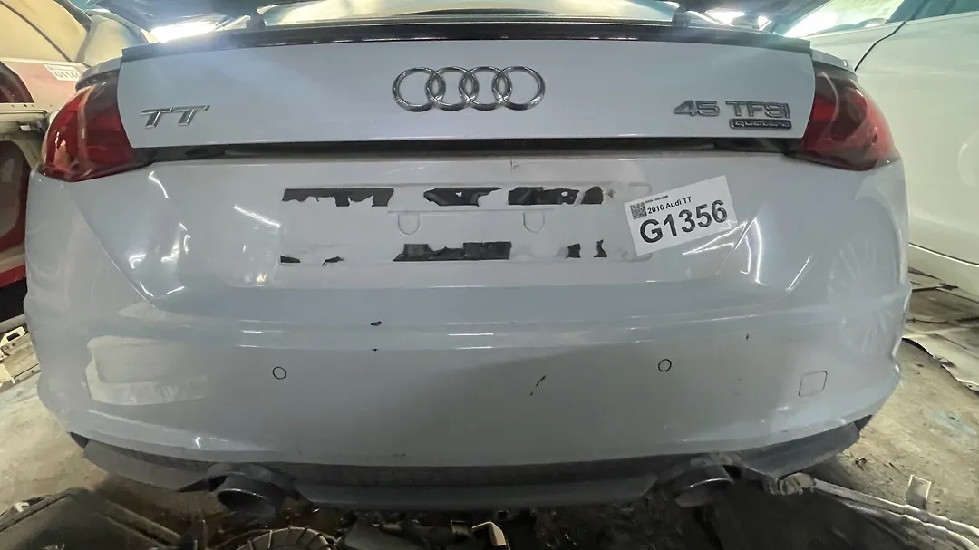 Rear Bumper - 2016 Audi TT QUATTRO