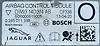 Air bag Module - 2013 Jaguar XJ