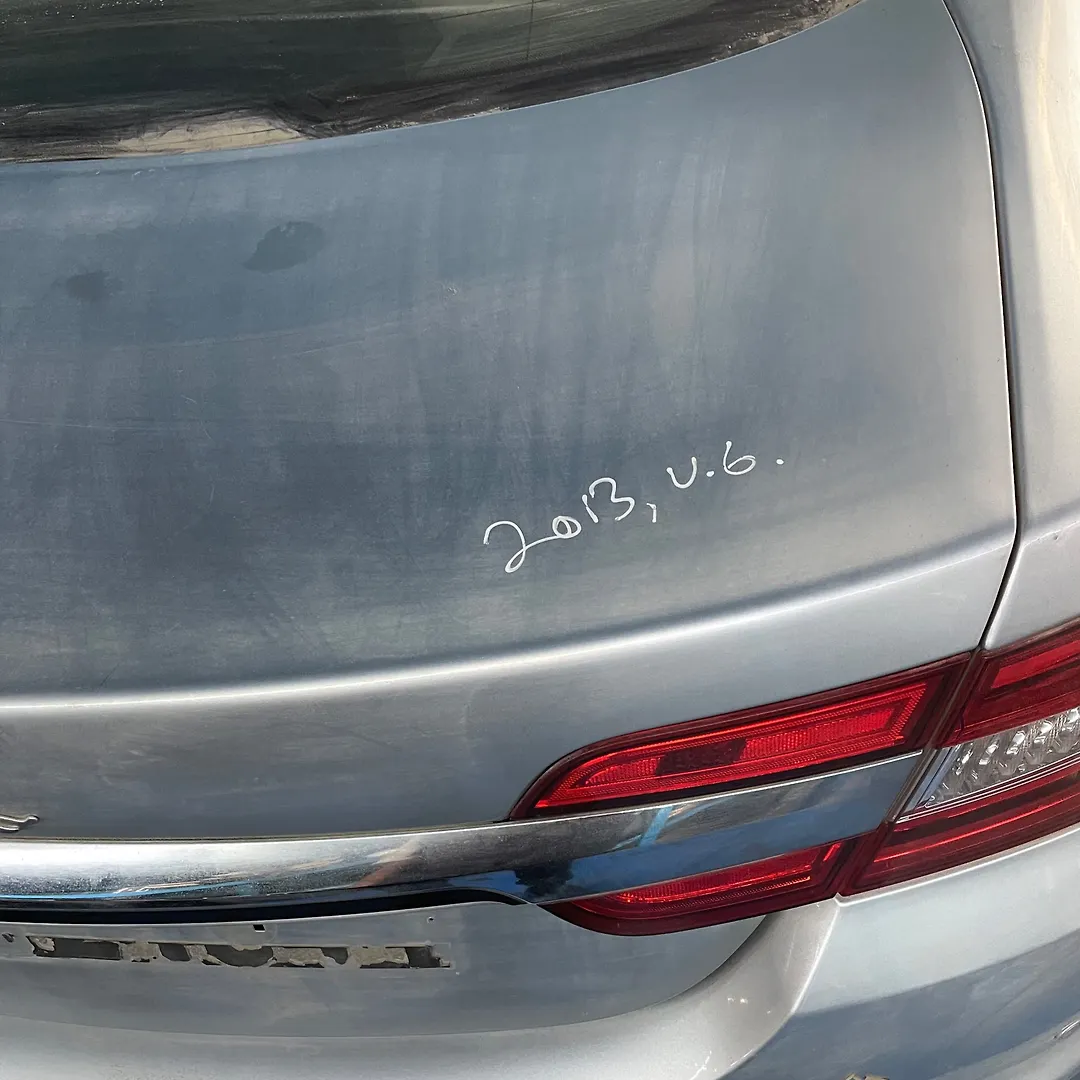 Trunk - 2013 Jaguar XF