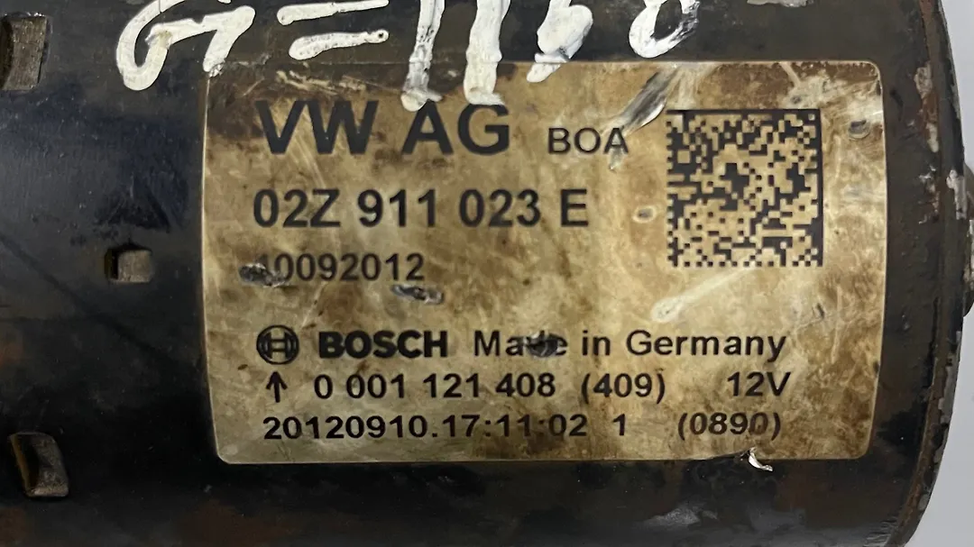 Starter Motor - 2013 Volkswagen TRANSPORT