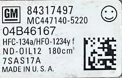 AC Compressor - 2017 Cadillac Escalade SINGLE