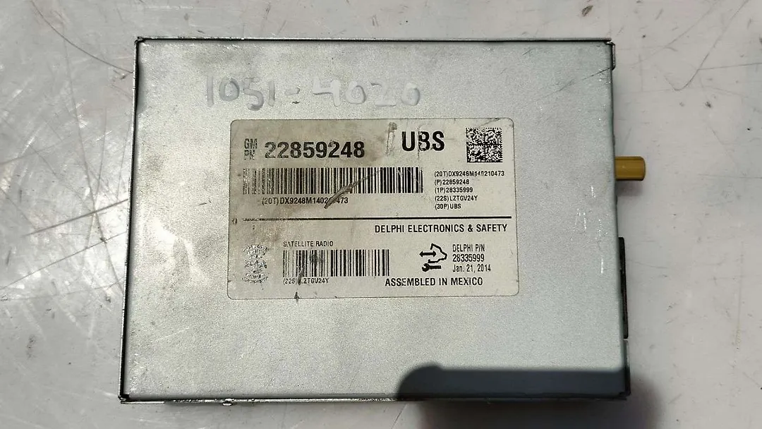 Satellite Receiver Control Module - 2014 GMC Acadia