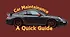 Car Maintainance:  A Quick Guide to Car Fluids and More