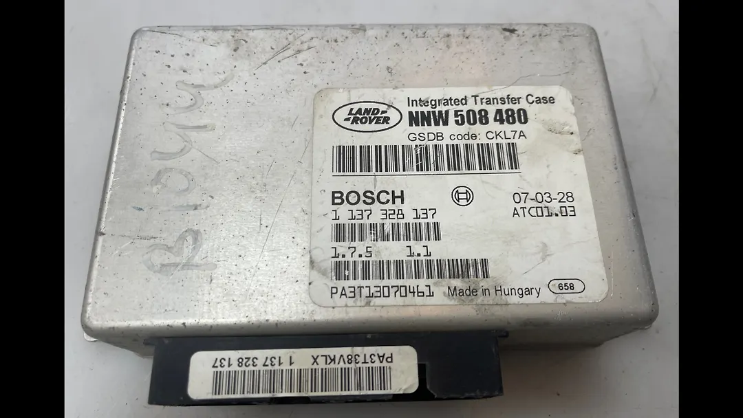  Transfer Case Control Module - 2007 Land Rover LR2