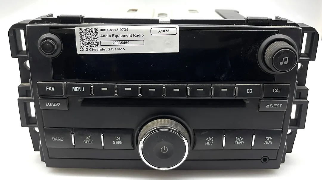 Audio equipment radio - 2012 Chevrolet SILVERADO