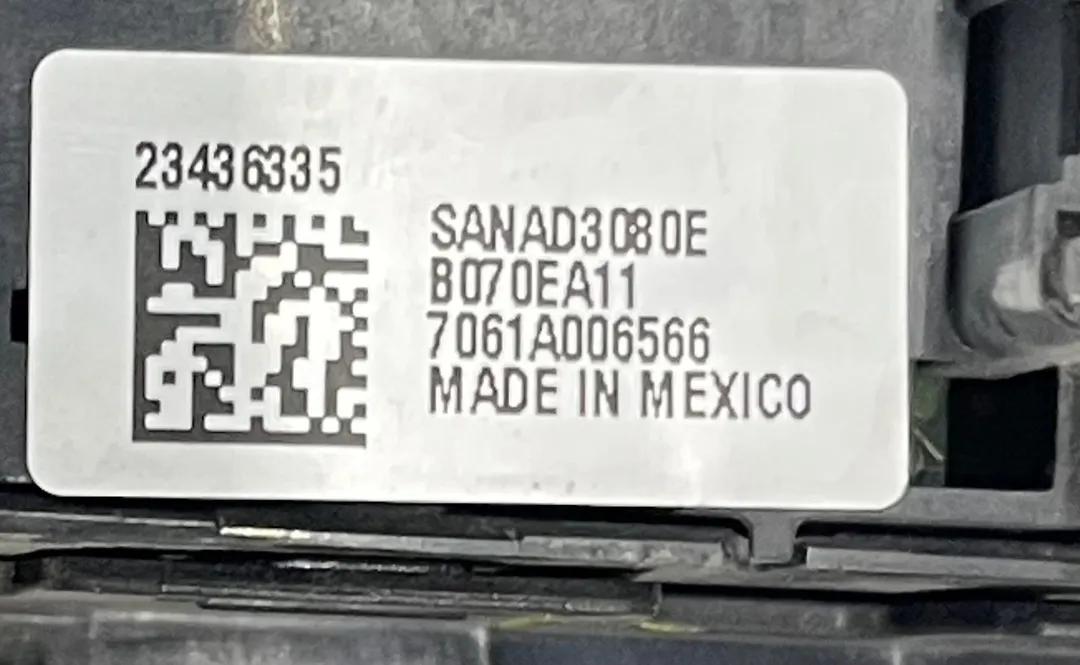 power window switch (RHF) - 2017 Chevrolet Tahoe