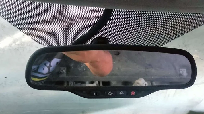 Rear view mirror - 2014 GMC Acadia