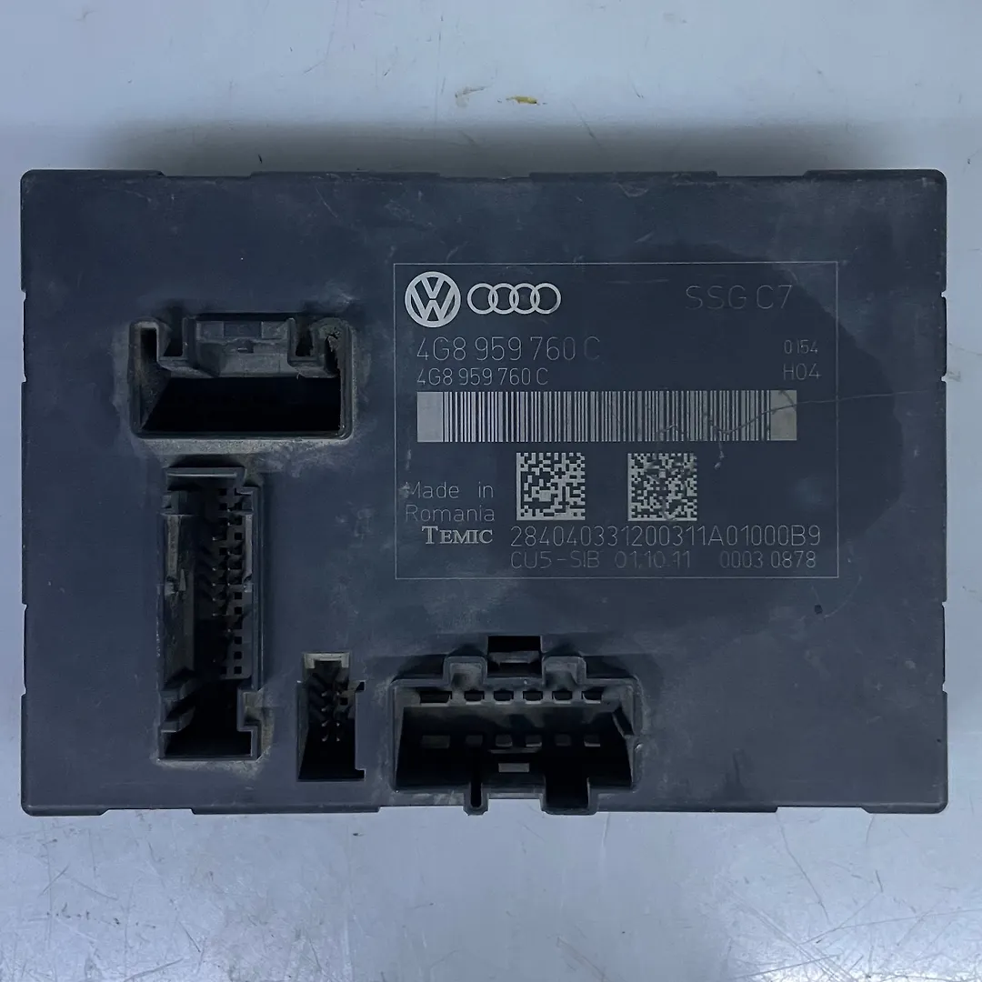 Seat Control Module - 2012 Audi A6