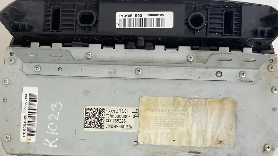 Info-gps-tv screen - 2019 Chevrolet Impala Premier (2LZ)