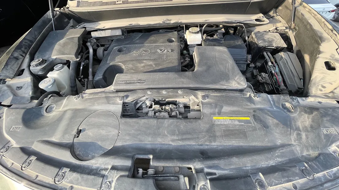 Radiator cover baffle - 2013 Infiniti JX35