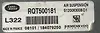  Air Suspension Control Module - 2008 Land Rover RANGE ROVER VOGUE