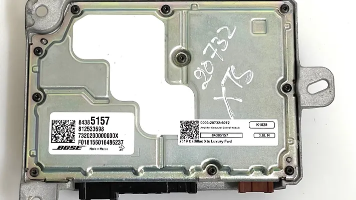 Amplifier Computer Control Module - 2019 Cadillac XTS Luxury FWD