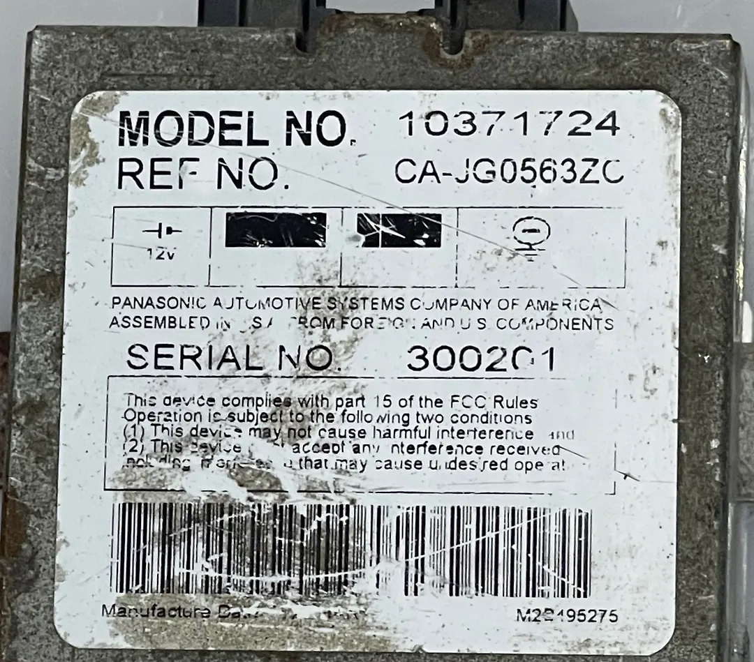 Parking Assist Control Module - 2007 GMC DENALI