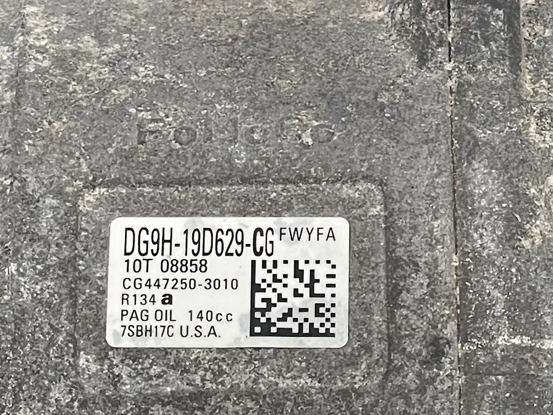 AC Compressor - 2017 Ford Edge SEL