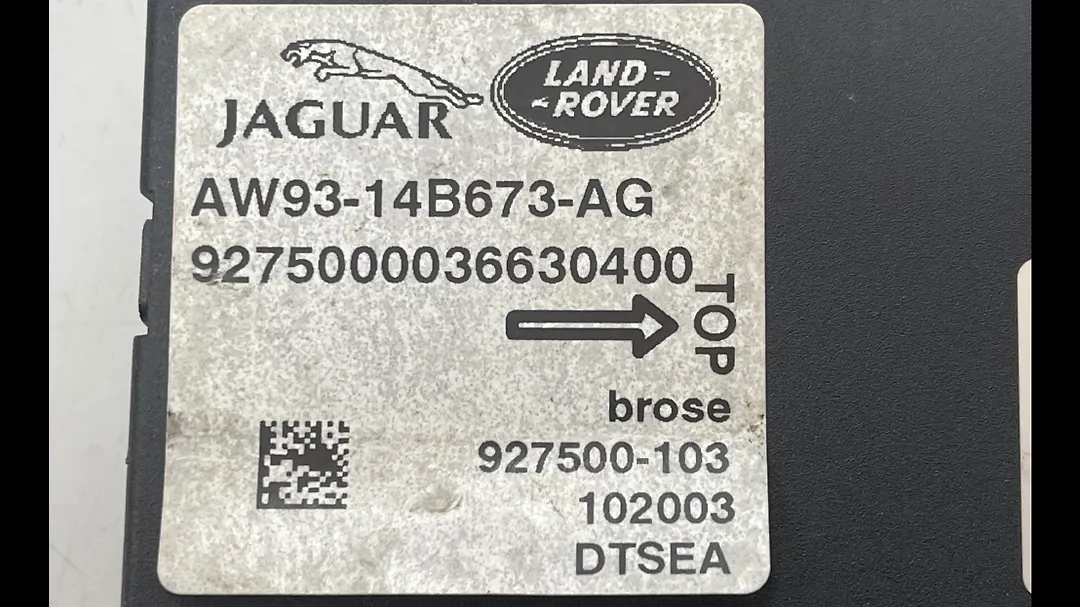 Trunk Control Module - 2011 Jaguar XJ