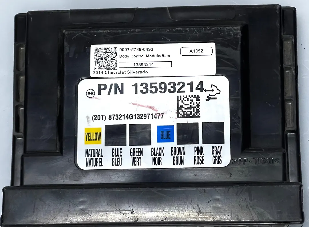 Body Control Module/BCM - 2014 Chevrolet SILVERADO