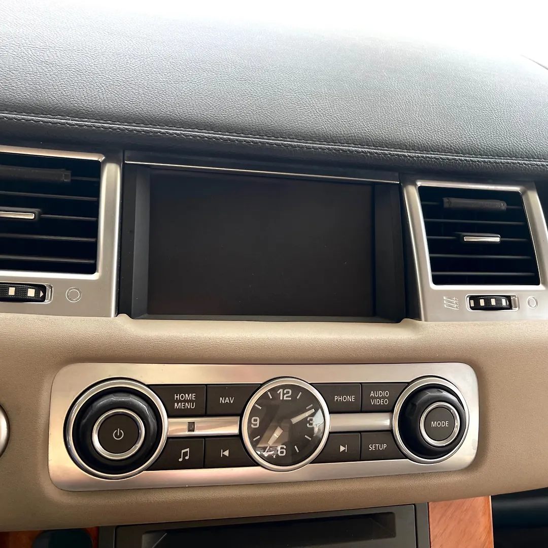 Info-gps-tv screen - 2012 Land Rover RANGE ROVER SPORT