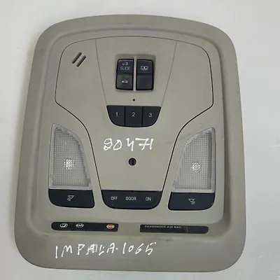OverHead Console - 2014 Chevrolet Impala LTZ (2LZ)