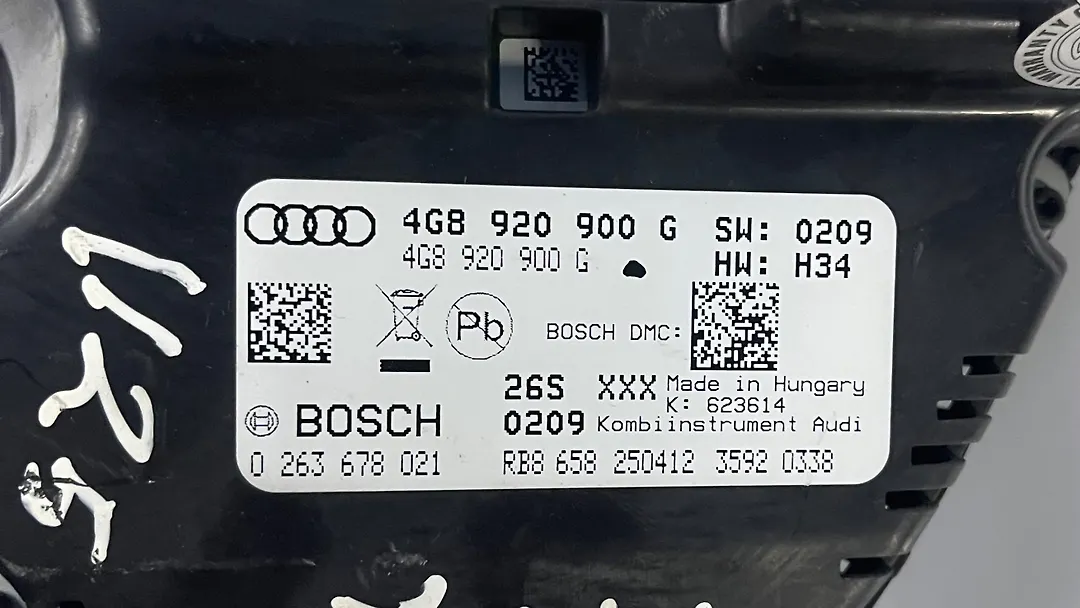 Speedometer - 2013 Audi A6