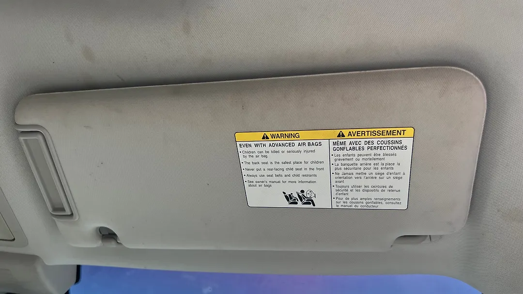 Sun visor - 2014 Infiniti QX80 SUV