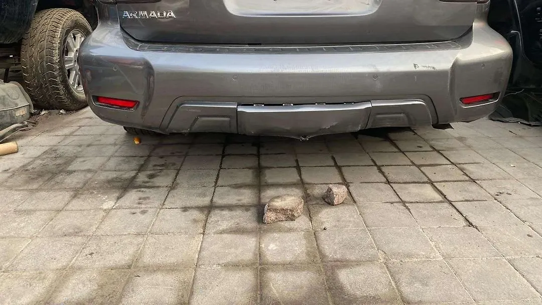 Rear Bumper - 2017 Nissan Armada 5.6i