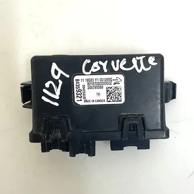 Engine ecm - 2019 Chevrolet Corvette Stingray Preferred 2LT (Automatic) with Z51