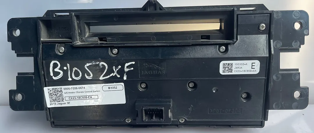 A/C Heater Climate Control Switch - 2015 Jaguar XF