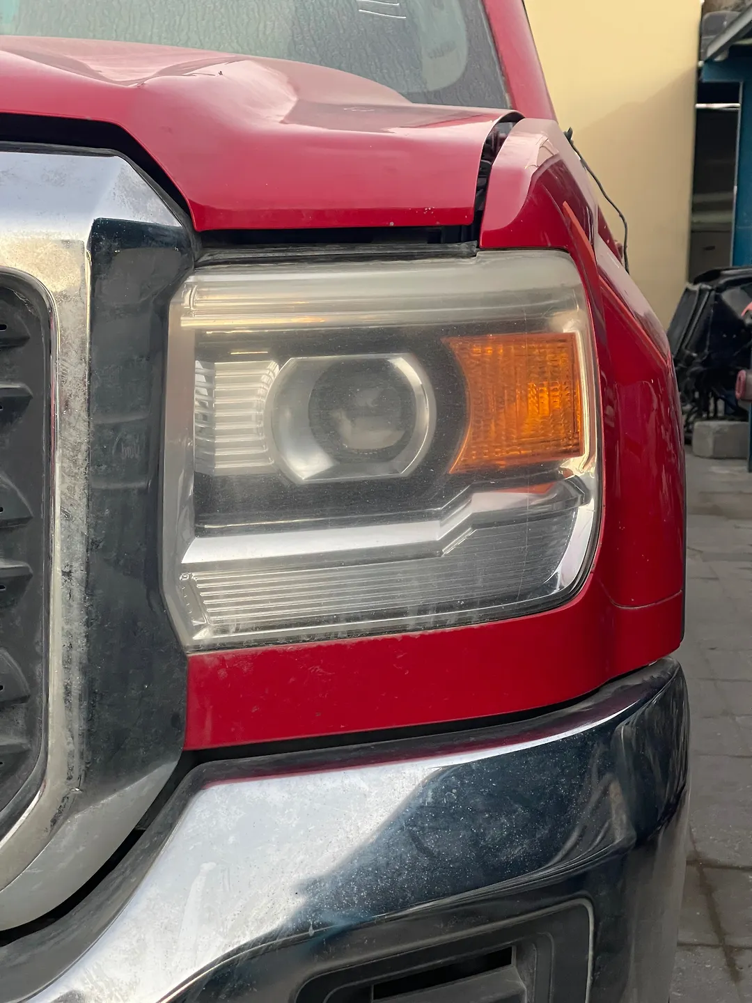 Headlight (LH) - 2015 GMC Sierra SLE