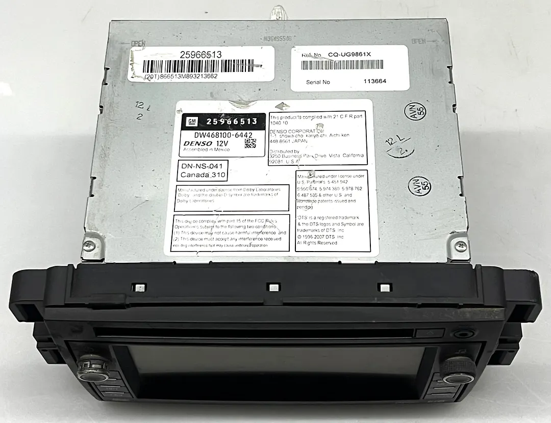 Audio equipment radio - 2010 GMC Yukon
