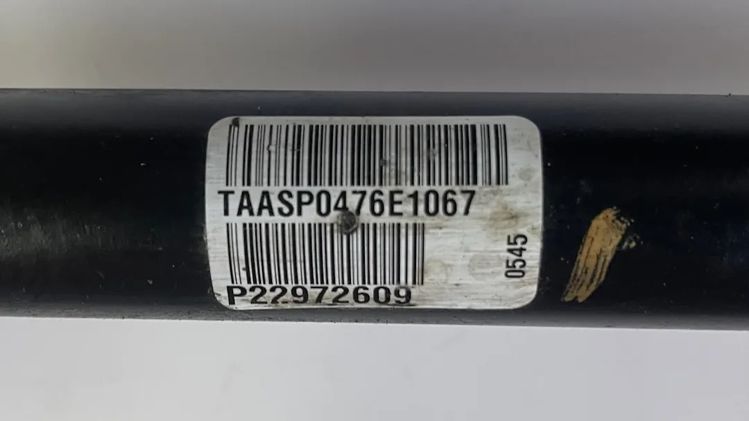 Axle Rear (LH) - 2016 Chevrolet Camaro 1LT