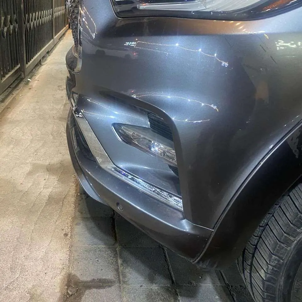 Front Bumper - Part purchased from Quick wheel rent a car