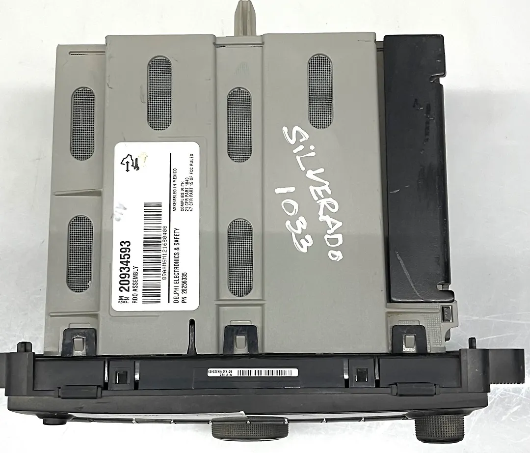 Audio equipment radio - 2010 Chevrolet SILVERADO