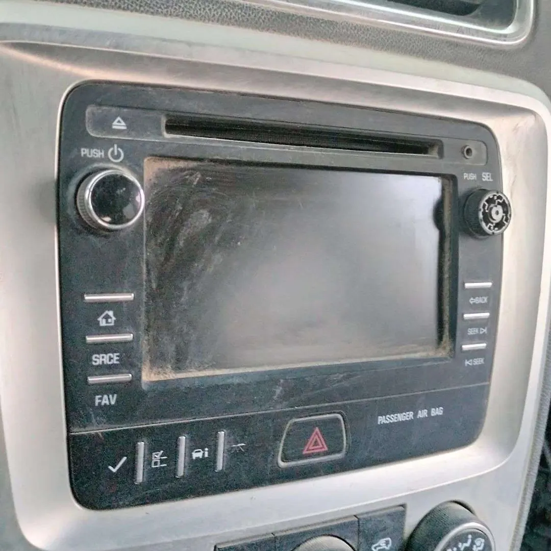Info/GPS/TV Screen - 2014 GMC Acadia