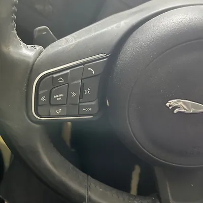 Steering wheel - 2018 Jaguar F PACE