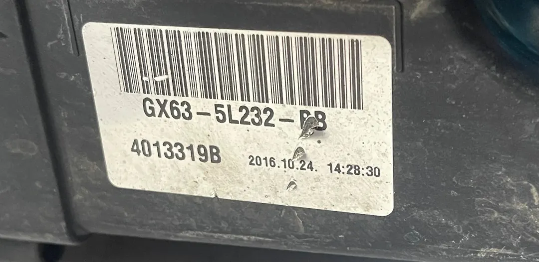 Air cleaner box(LH) - 2017 Jaguar F-Pace